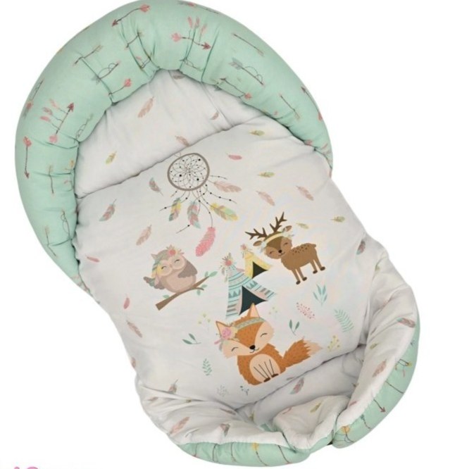 قنداق سوئیسی دوطرفه نوزاد از برند مامزکیوتی طرح روباه و جنگل مامزنینی