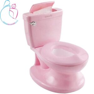 توالت فرنگی سپیده تویز مدل سامر رنگ صورتی