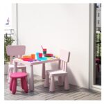 میز کودک طرح ایکیا مدل ماموت MAMMUT  مامزنینی