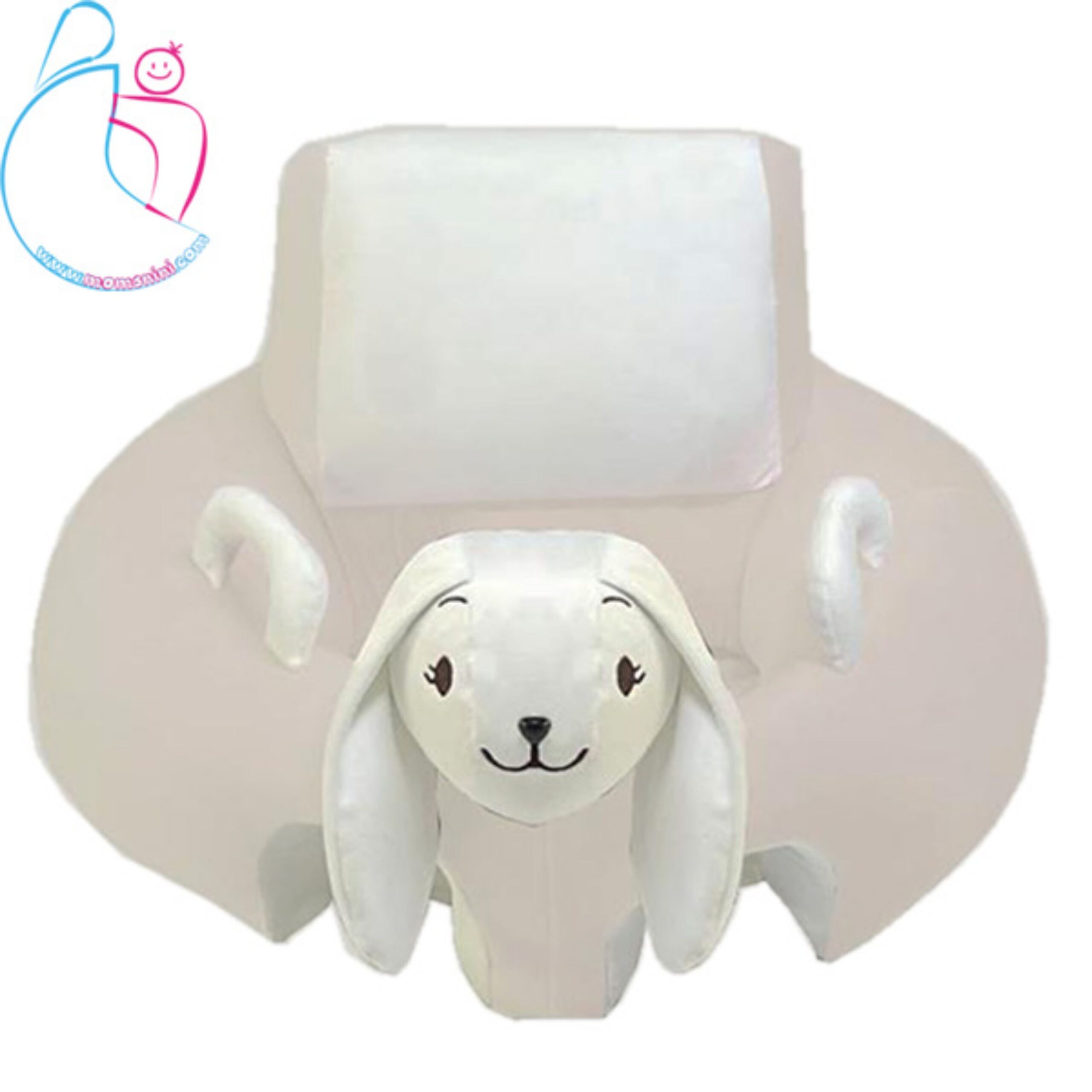 صندلی کمک آموزشی نشستن کودک مدل خرگوش نسکافه ای