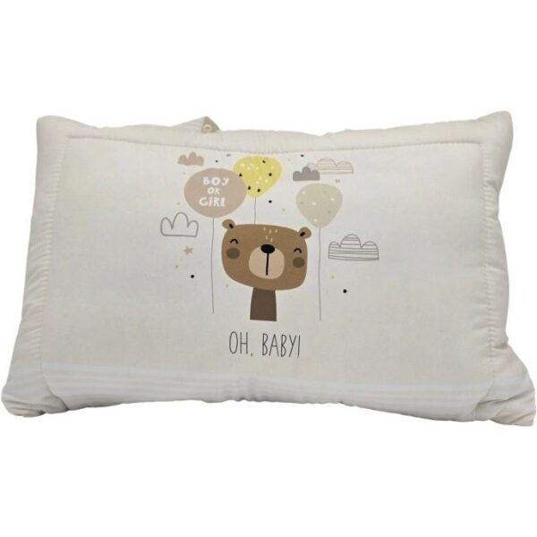 ست مسافرتی کیفی نوزاد برند مامز کیوتی مدل 3 تکه طرح خرس کارتونی مامزنینی