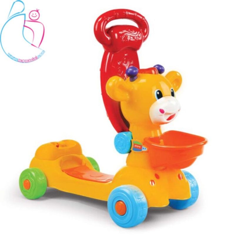 واکر و اسکوتر 3 کاره مدل Z810 برند زویه مدل زرافه مامزنینی