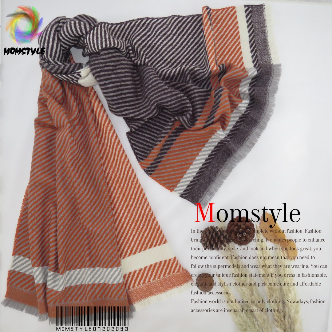 شال موهر جناقی معمولی وارداتی  دارای رنگ بندی مام استایل