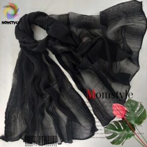 شال مشکی واراداتی  مام استایل