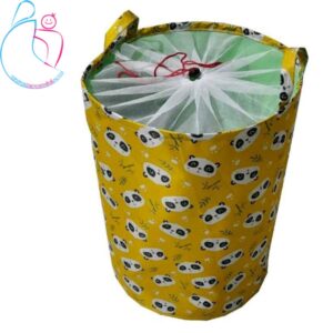 سبد لباس و اسباب بازی کودک طرح خرس پاندا