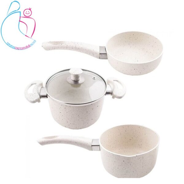 سرویس قابلمه کودک 4 پارچه عروس مدل نلیا