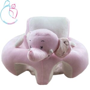 صندلی آموزشی نشستن نوزاد بهارک مدل فیل مامزنینی رنگ صورتی