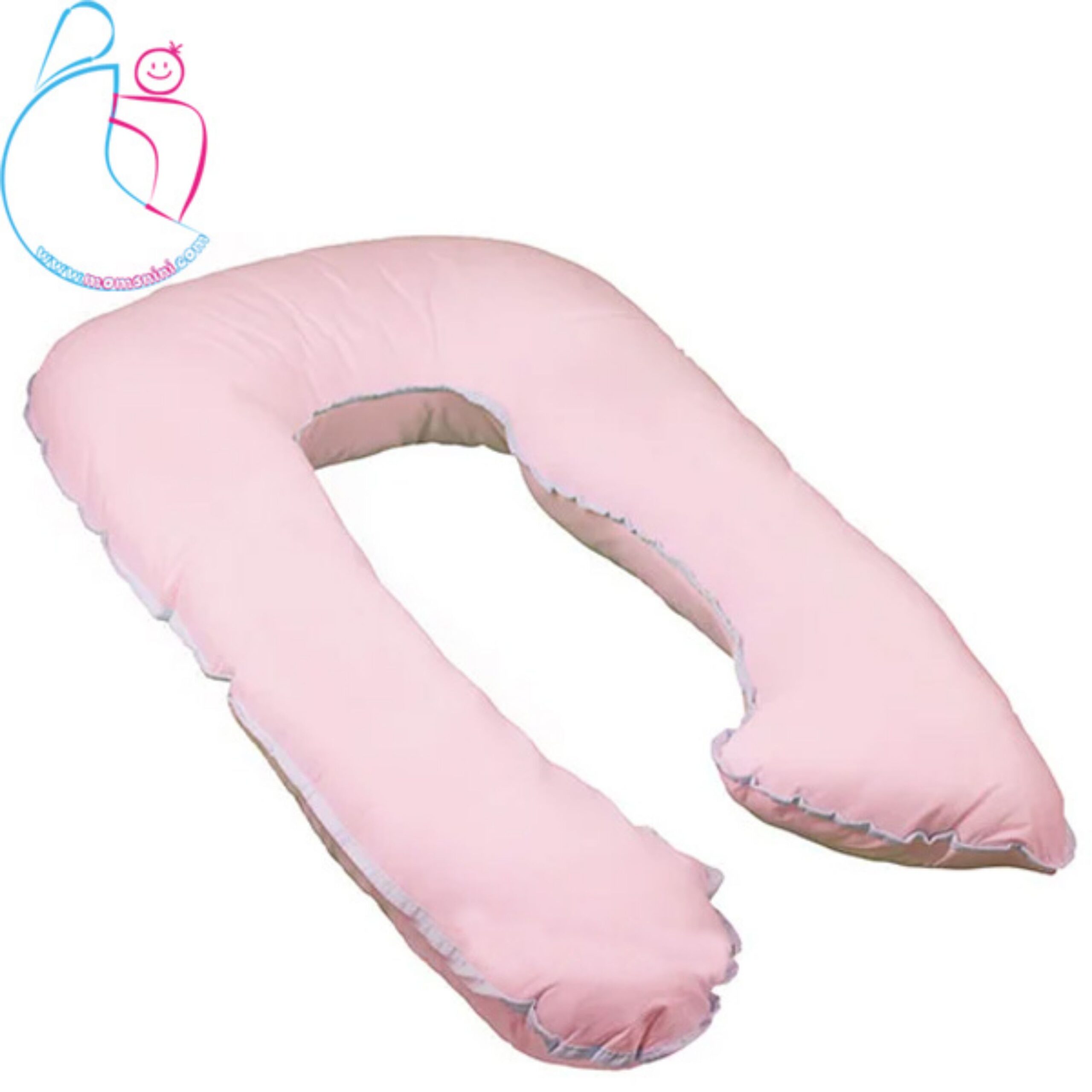 بالش بارداری ایس ایز مدل یو صورتی