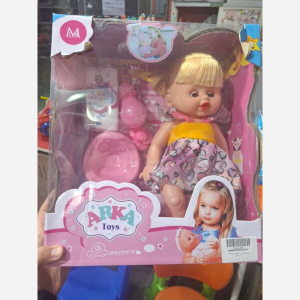 عروسک ارکا مدل بیبی بورن نوزاد موزیکال مامزنینی
