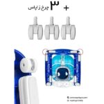 روروئک 3 کاره اسپرینگ مدل واکر وجامپرشو رنگ کرم قهوه ای 3in1 espring مامز نینی